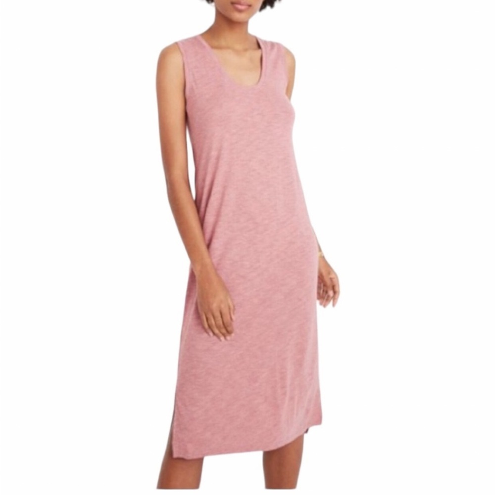 William Rast Salmon Pink Midi Dress